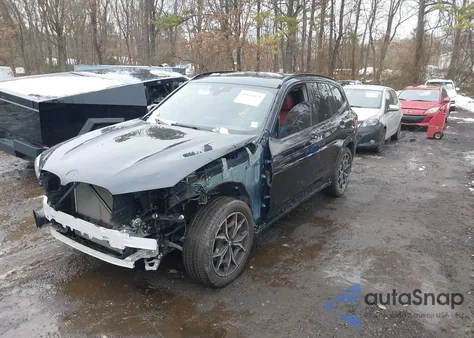 2022 BMW X3 M40I из США, поврежденный, VIN 5UX83DP05N9M78892